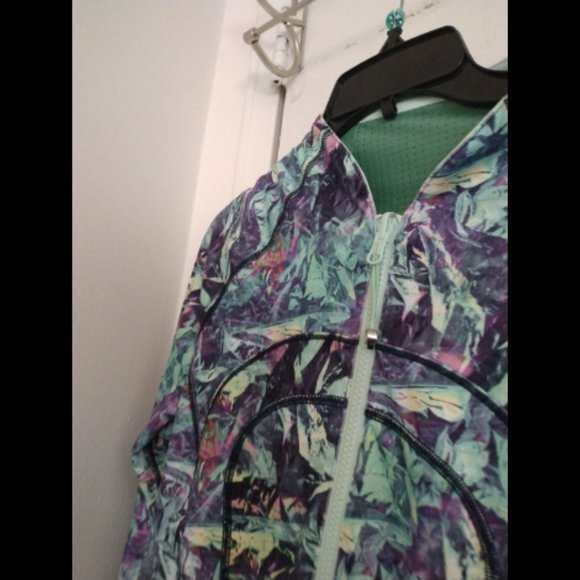 Lululemon Find Your Bliss Reversible Full Zip Womens Jacket Sz 8 - Picture 5 of 10